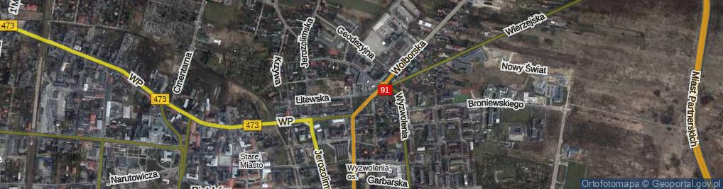 Zdjęcie satelitarne Plac Litewski pl.